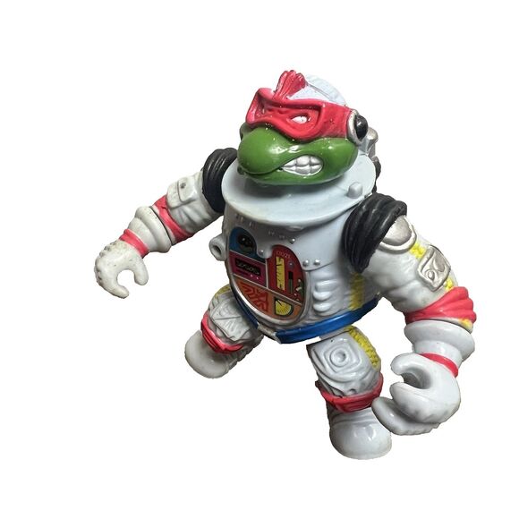 Vintage 1990 RAPH SPACE CADET Ninja Turtles TMNT Figure Clean - No Accessories - Picture 2 of 7